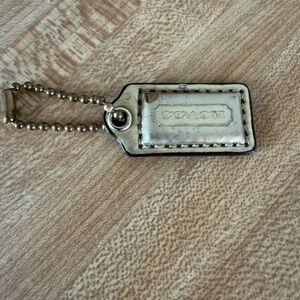 Coach Gold Mini Hang Tag REHAB
